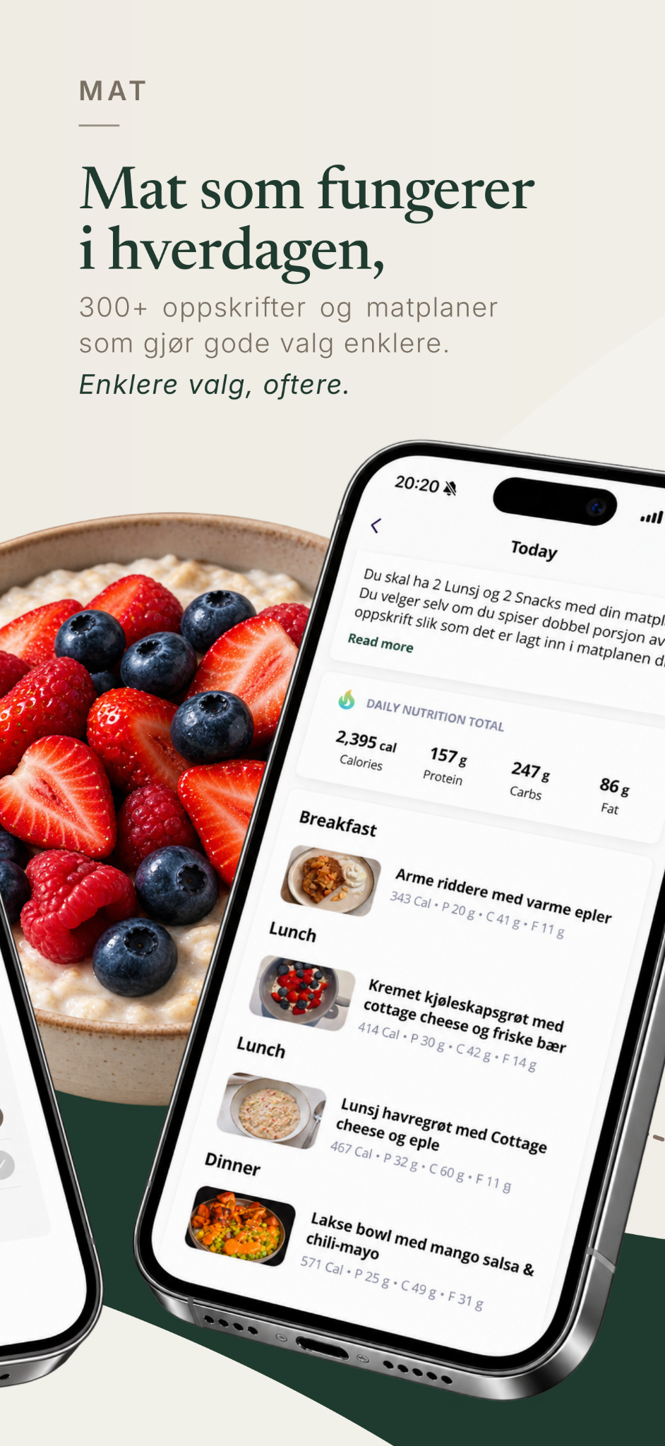 MyLuck App Store-grafikk – mat